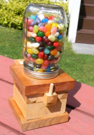 How To Make Your Own Candy Dispenser With A Canning Jar Foodiggity How To Make Your Own Candy Dispenser With A Canning Jar Foodiggity