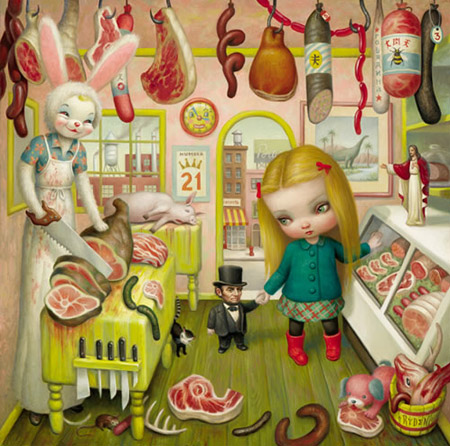 Dark Meat | The Hauntingly Beautiful Works of Mark Ryden – Foodiggity
