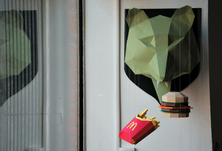 Junk Food For Grizzly | Food Art