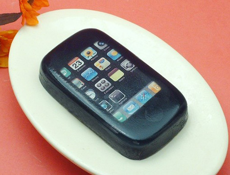 Sausage-Scented iPhone Soap