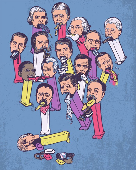 Pezidents of The United States