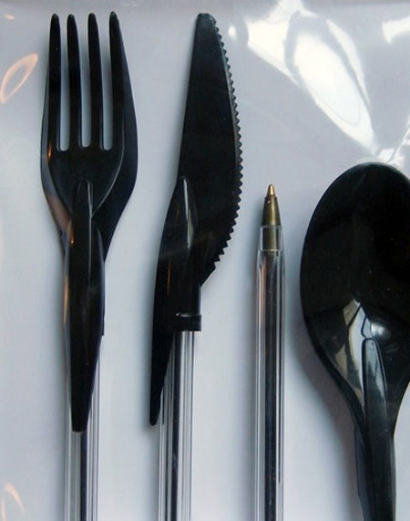 Bic Pen Cutlery