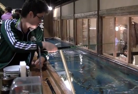 The Japanese Restaurant That Lets You Catch Your Own Fish
