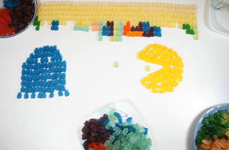 Video Games Made From Gummy Bears