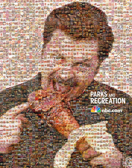 The Ron Swanson Meat Mosaic