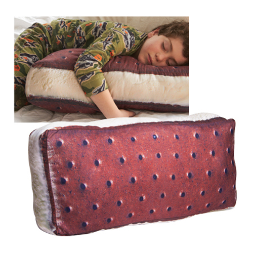 Sweet Dreams: The Ice Cream Sandwich Pillow