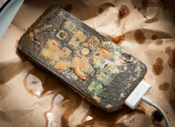 iphone-deepfried deep fried iphone