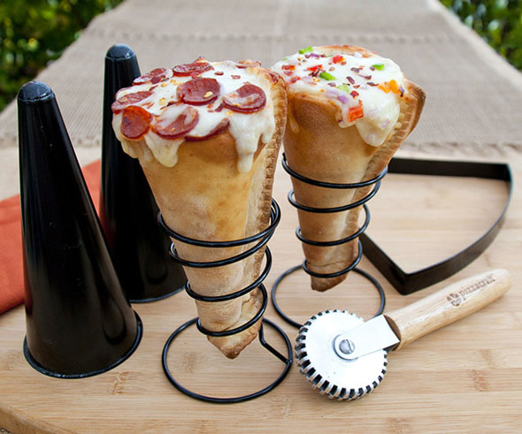pizza-cones