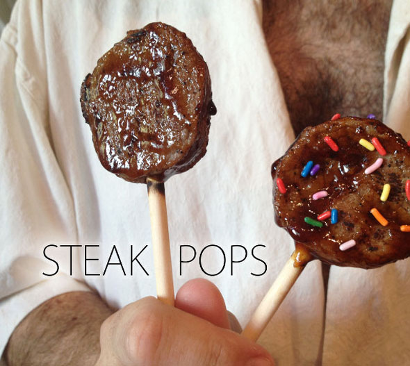 Steak Pops Make Perfect Sense
