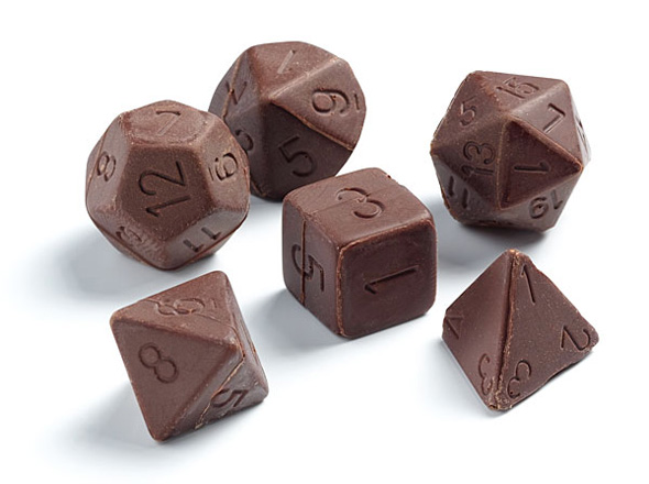 Chocolate Gaming Dice