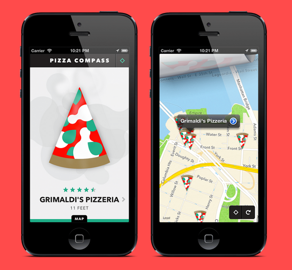 pizza-compass