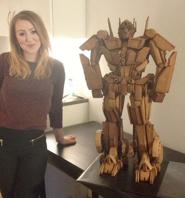 gingerbread-optimus-prime