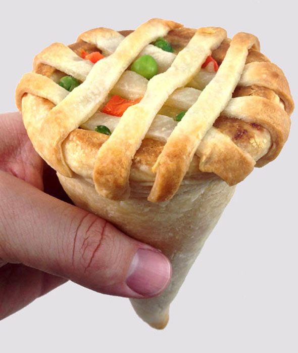 ChickenPotPieCone