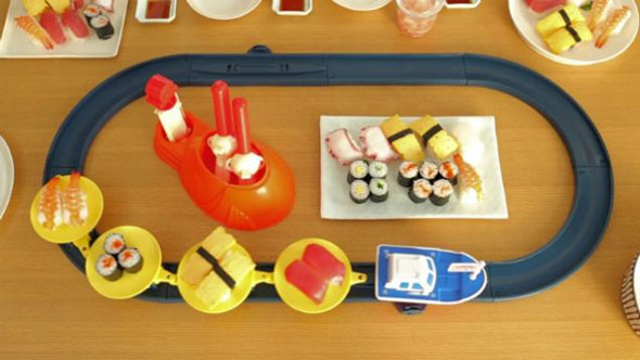 Conveyor Belt Sushi Toy Set