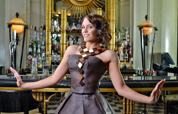 chocolate-dress