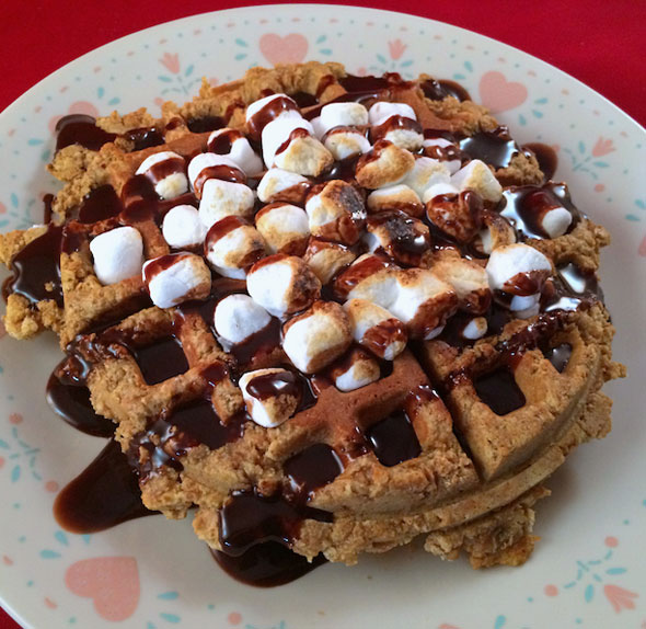 smores-waffle