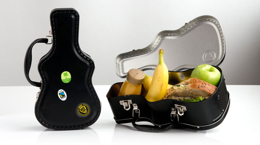 The Guitar Case Lunch Box Is Too Cool For School