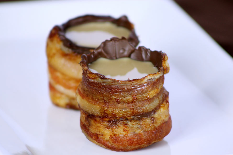 Bacon Chocolate Shot Glasses Will Help Get The Party Started