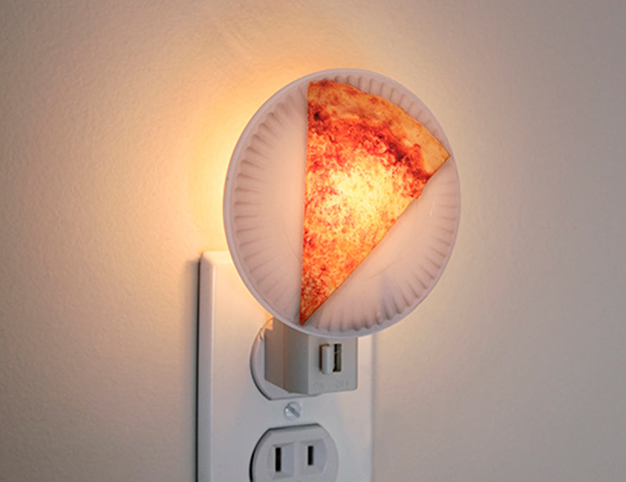 The Pizza Night Light Will Help End Your Fear Of The Dark