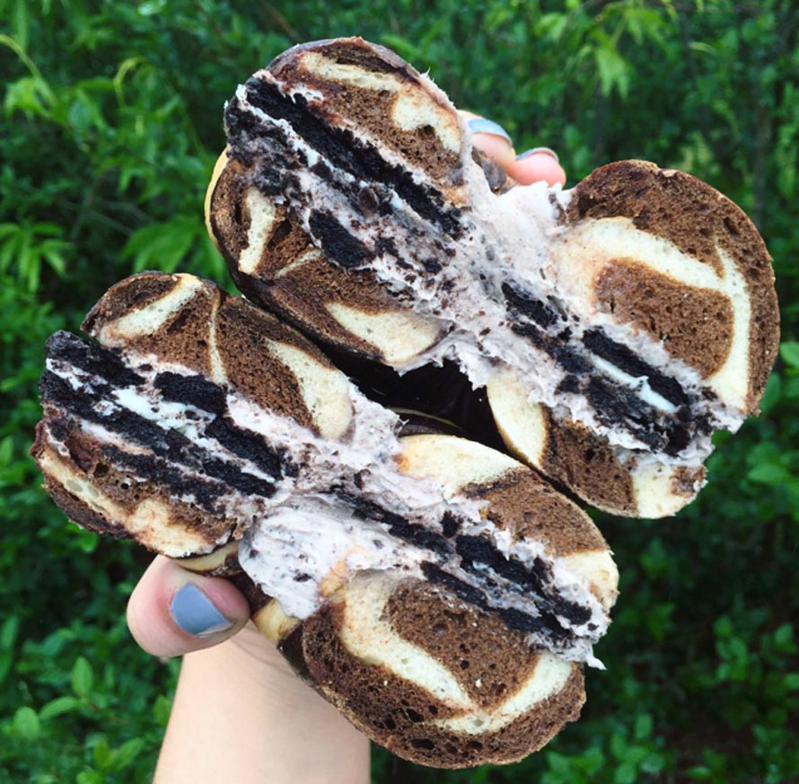 oreo-bagels