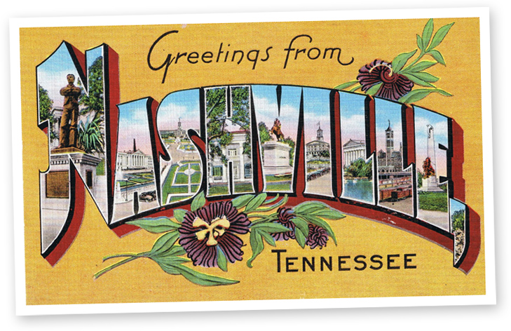 Nashville+Postcard