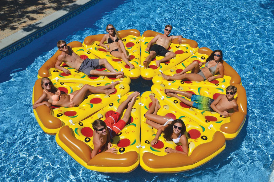 pizza-float