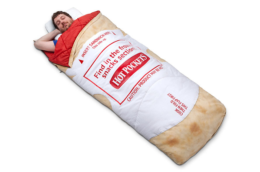 Stay Warm and Crispy In A Hot Pocket Sleeping Bag