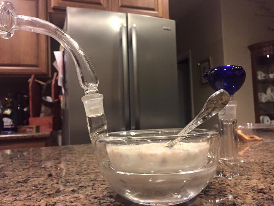 The Breakfast Bowl Is A Cereal Bowl and Bong Hybrid