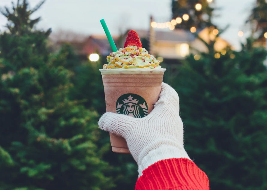 Starbucks Christmas Tree Frappuccinos Are Here To Spread Some Cheer and Torture Baristas