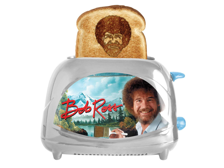 Make Happy Little Toast With A Bob Ross Toaster
