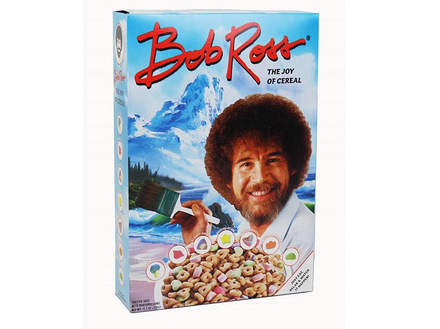 Bob Ross Cereal Is Ready To Create A Happy Little Breakfast