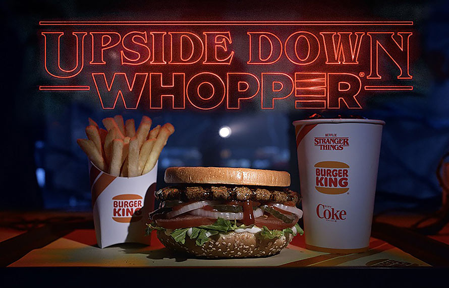 Burger King’s ‘Stranger Things Whopper’ Is Merely A Whopper Served Upside Down